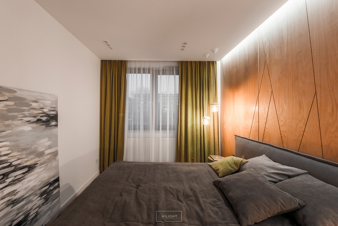 design Interior realization flat apartment hilight
