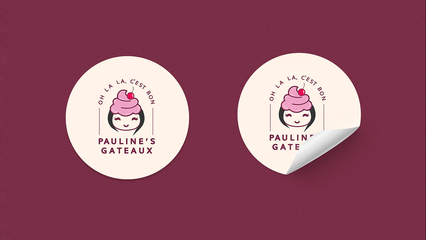 branding  design gateaux graphics Illustrator logo newproject pentool photoshop Sweets