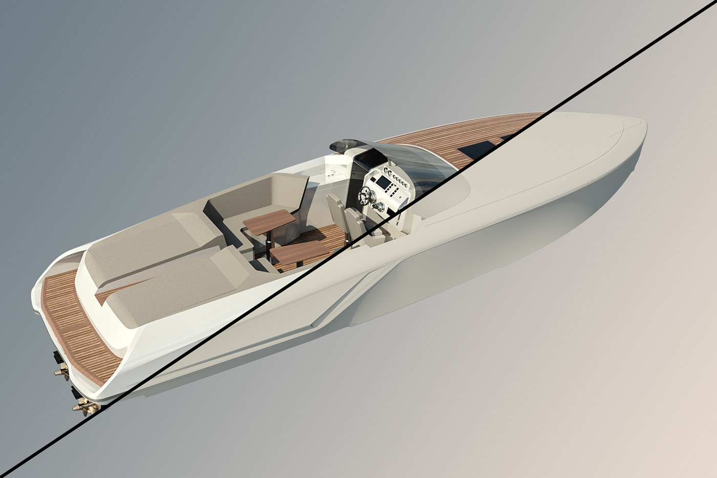 yacht Yacht Design Yachts Yachting Speedboat boat ship luxury Render 3D