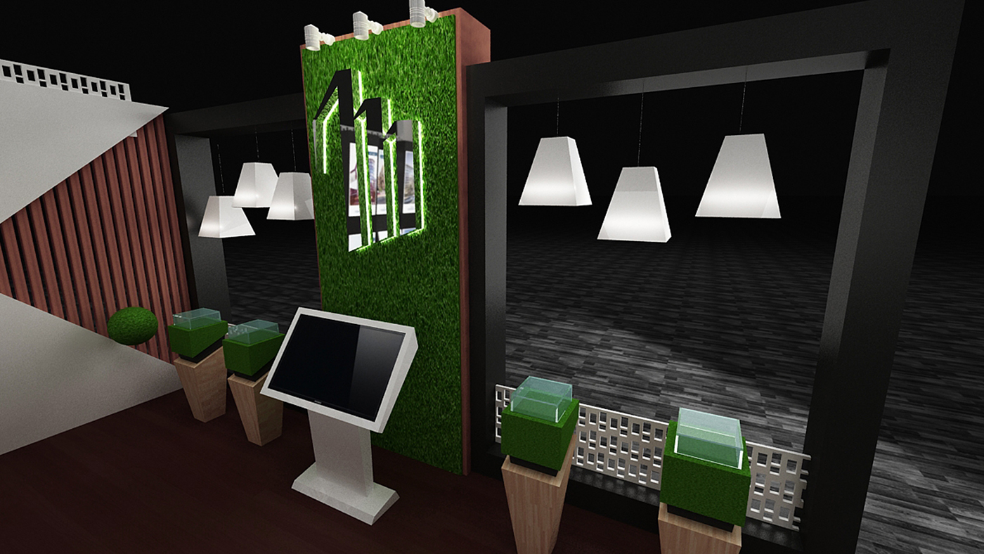Exhibition Design  booth design Stand Display Kiosk real estate lights furniture gondola