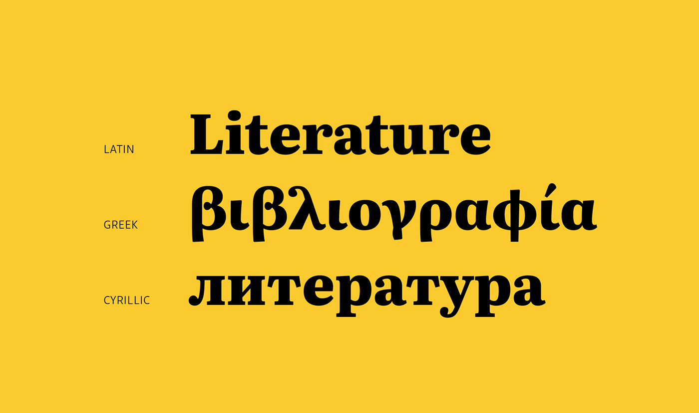 Cyrillic Digital Font Free font google fonts greeek Literata multiscript typetogether upright italic