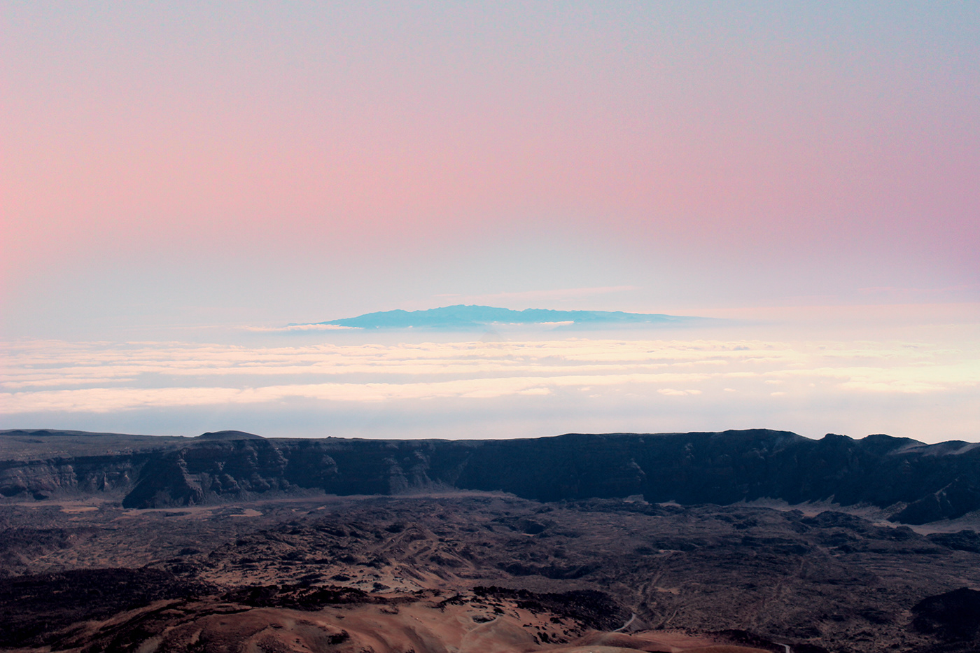 canaryislands Landscape Vulcano Nature dream pink mountain sunset Hike teide