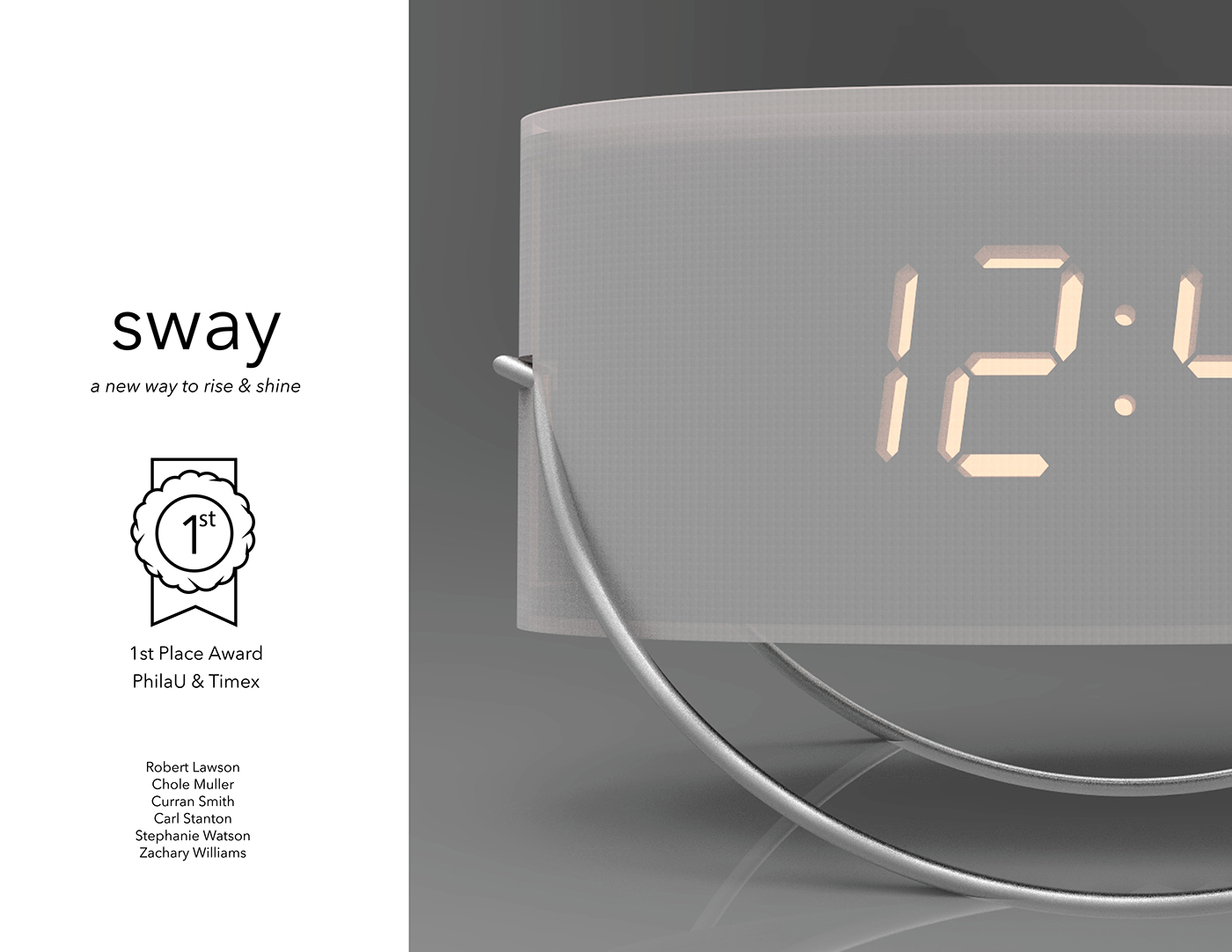 clock Alarm clock interactive design User Interaction intuitive