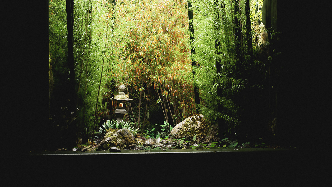 animation  green rain garden realtime terrarium UE5 Unreal Engine 5