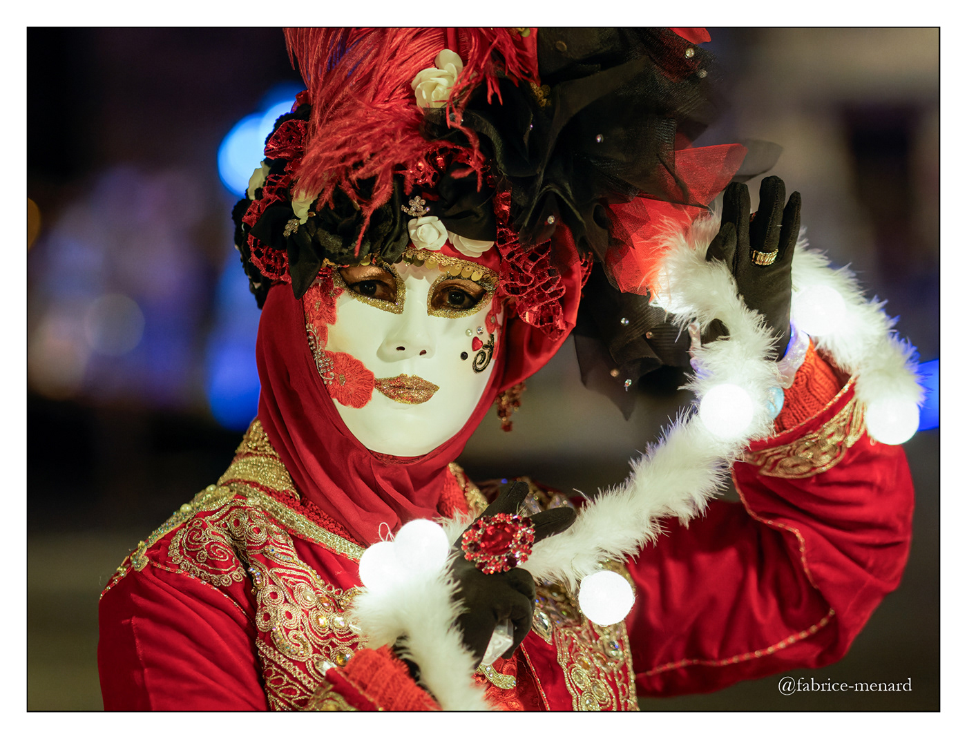 Carnaval Masque Masques loup portrait costume costumes Carnaval vénitien fête de rue remiremont
