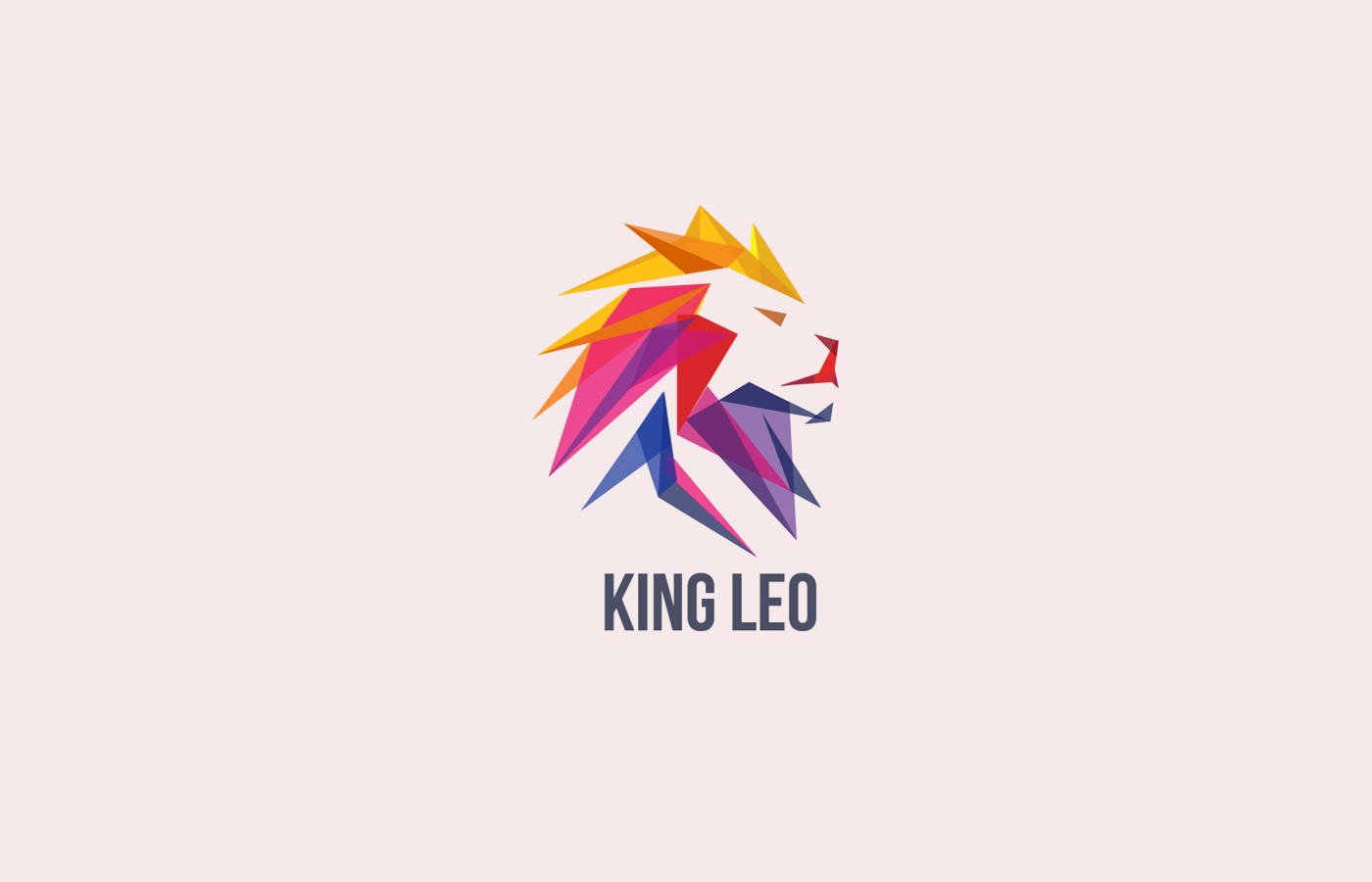 lion logo king