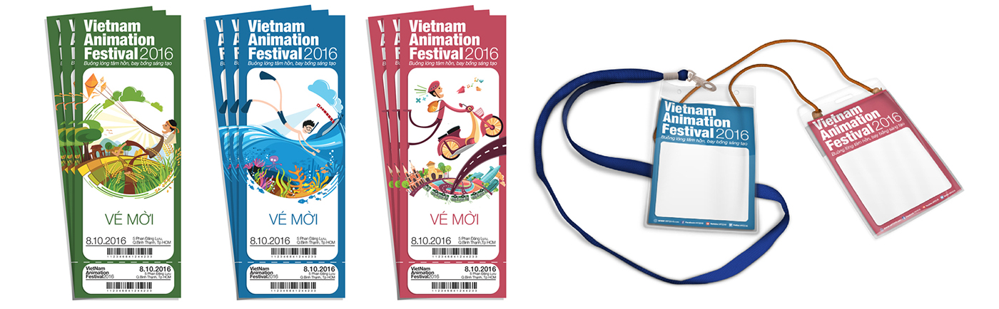 vietnam festival Creativity animator city country sea