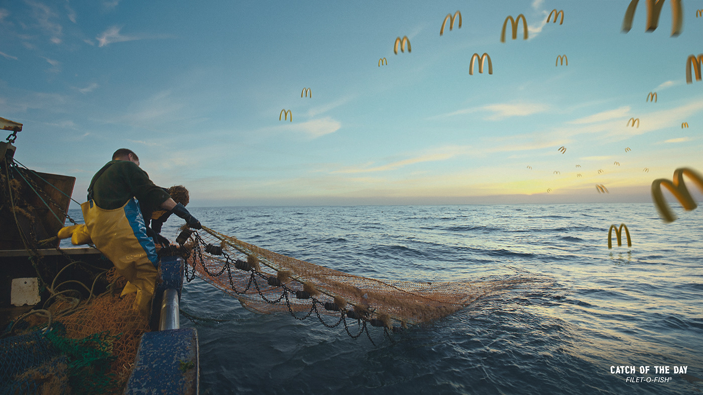 Outdoor Photography  Food  Advertising  design Nature Landscape fish Ocean McDonald’s