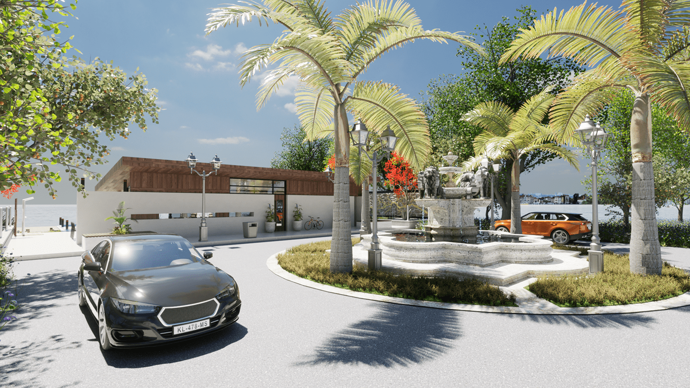 3D 3ds max architecture archviz ARQUITETURA holidayhouse Render SketchUP Villa vray
