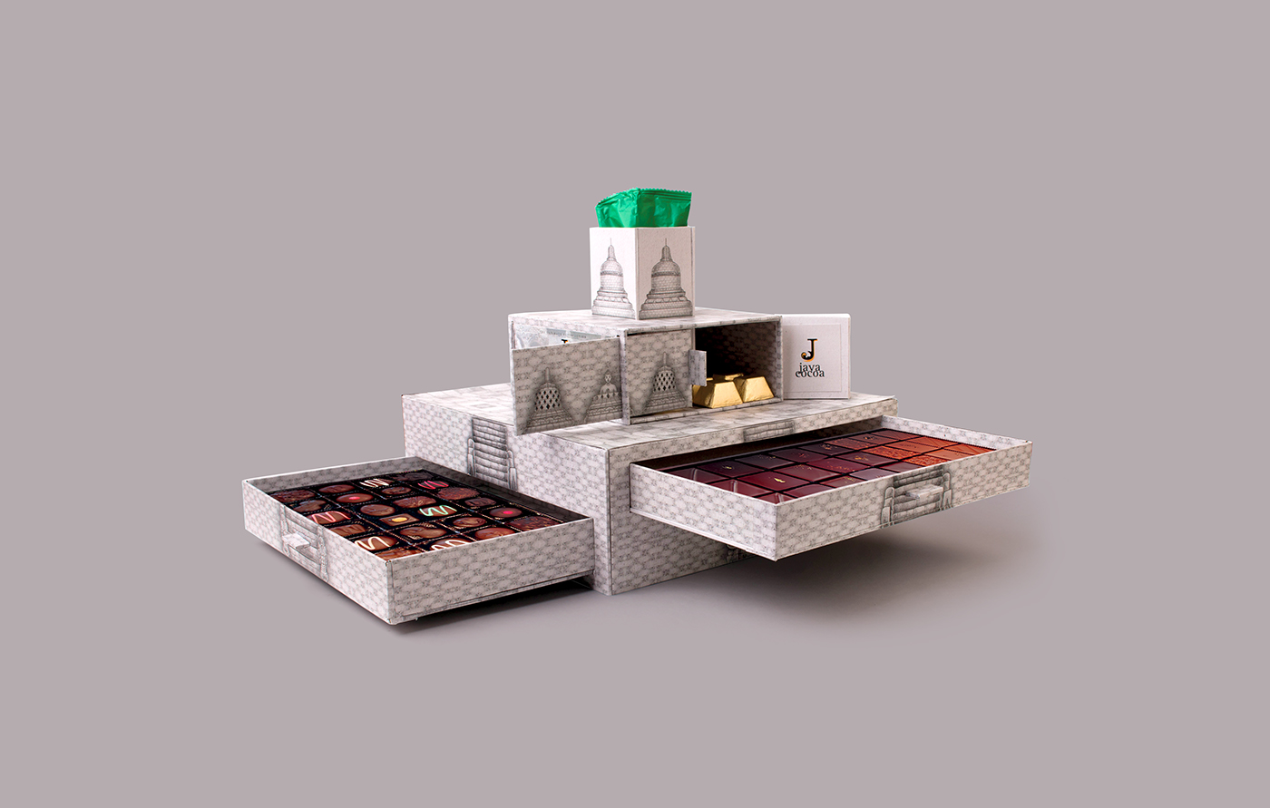chocolate Packaging design packaging design java indonesia culture tradition heritage box