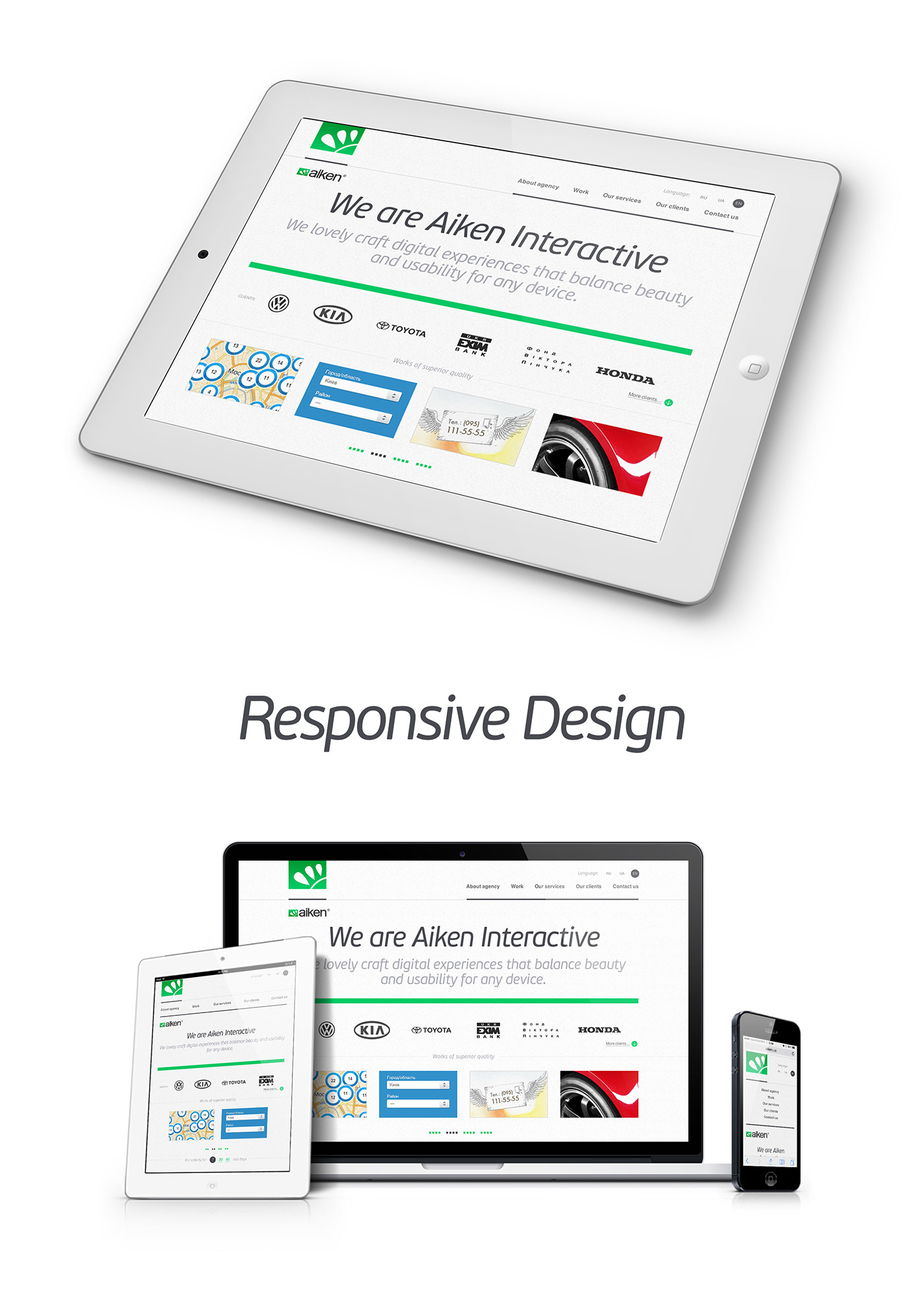 Adobe Portfolio aiken agency interaction Responsive digital interactive web design agency digital agency Interactive Agency web services development internet promotion
