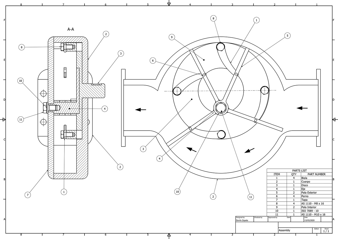 design mechanical Engineering  Drawing  diseño cad