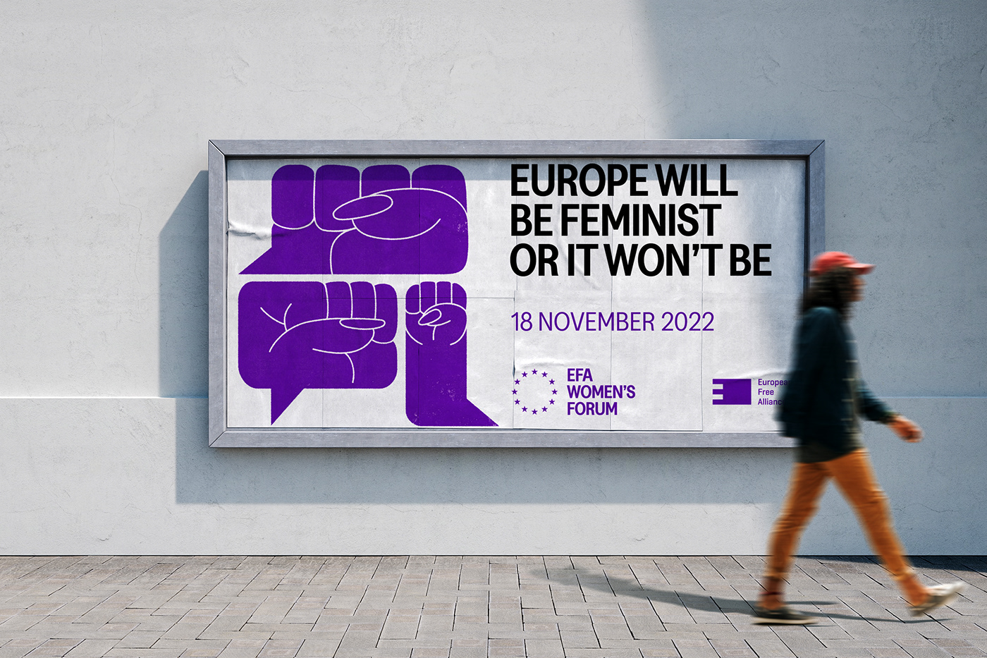 design Europe feminist poster women