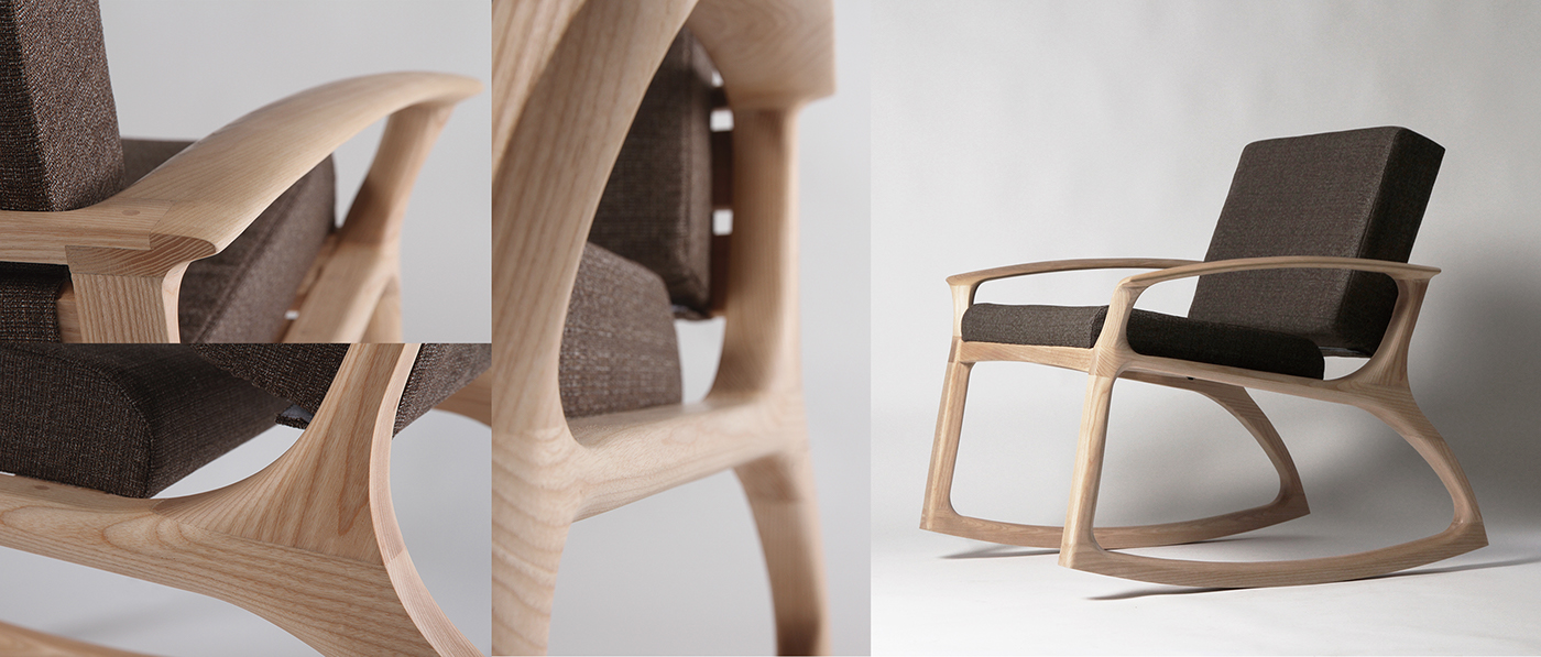 product design  industrial design  wood chair furniture minimal Scandinavian nordic portfolio modern