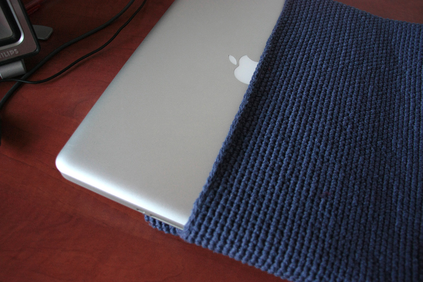 knitting laptop case