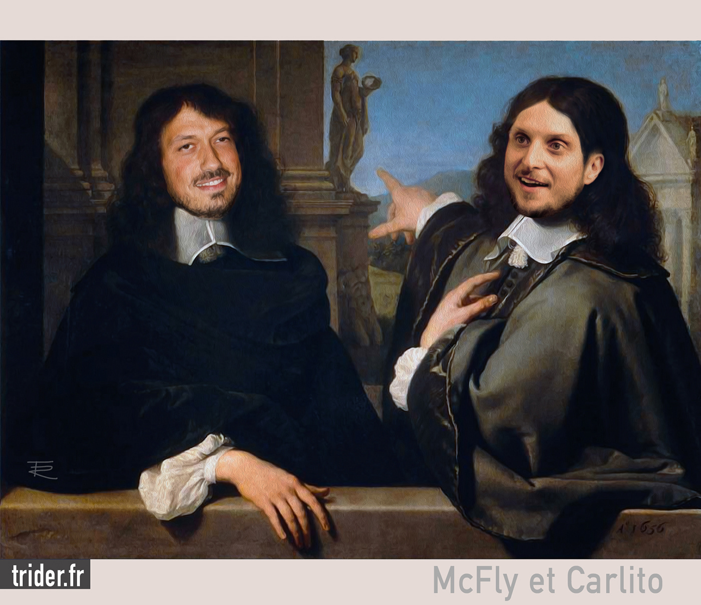 Carlito humoriste mcfly mcfly et carlito pastiche photomontage portrait seblafrite Squeezie youtuber  