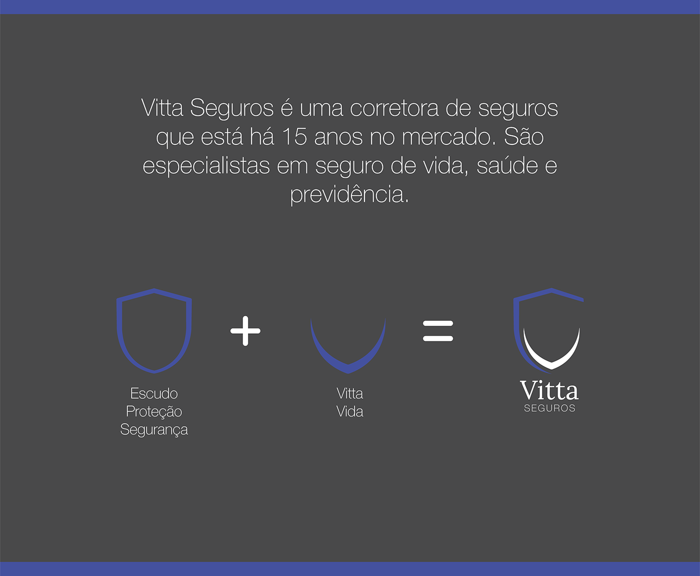 Corretora design gráfico identidade visual Logomarca Seguros