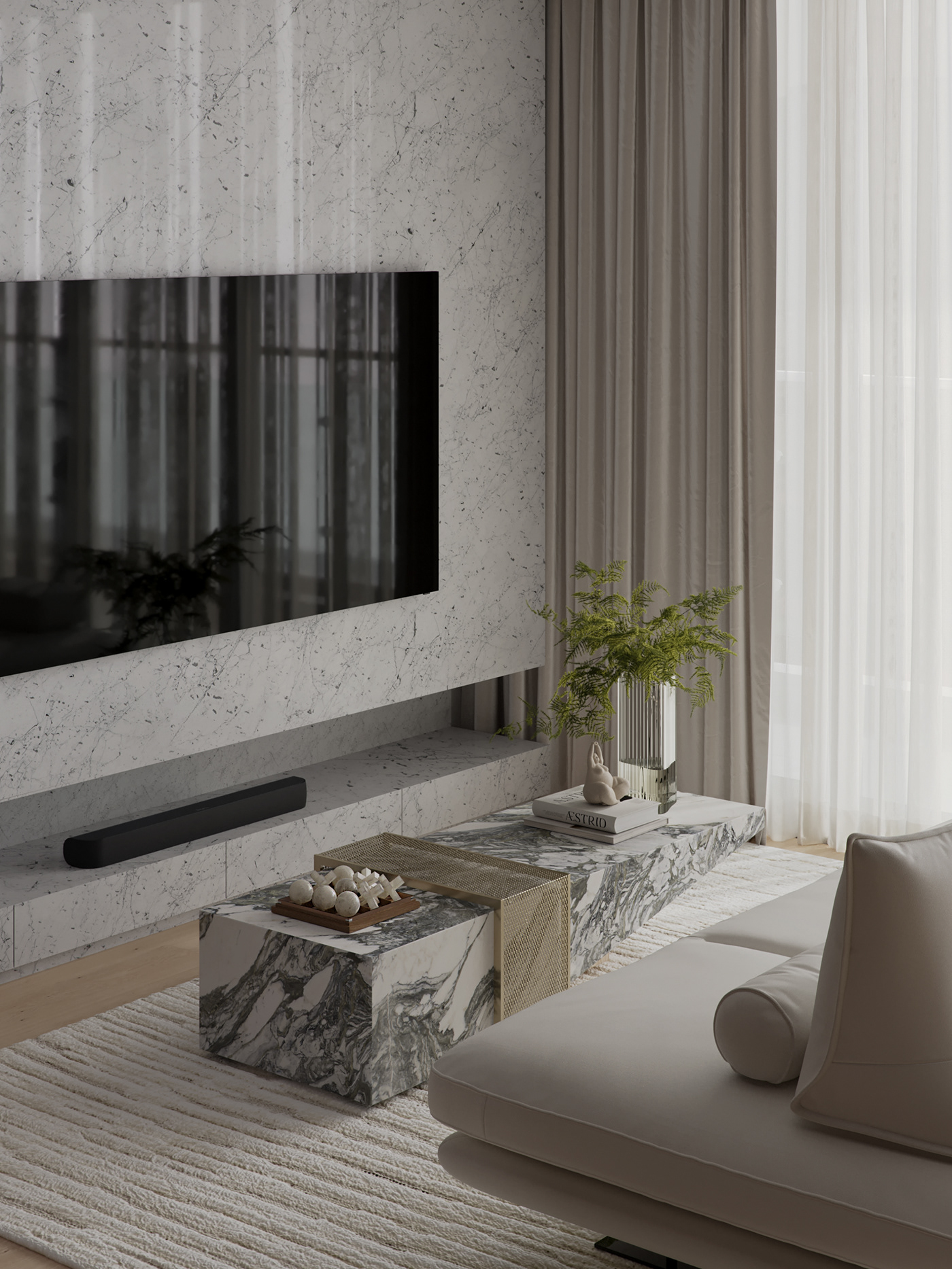 3ds max interior design  visualization archviz CGI corona Render modern decoration appartment