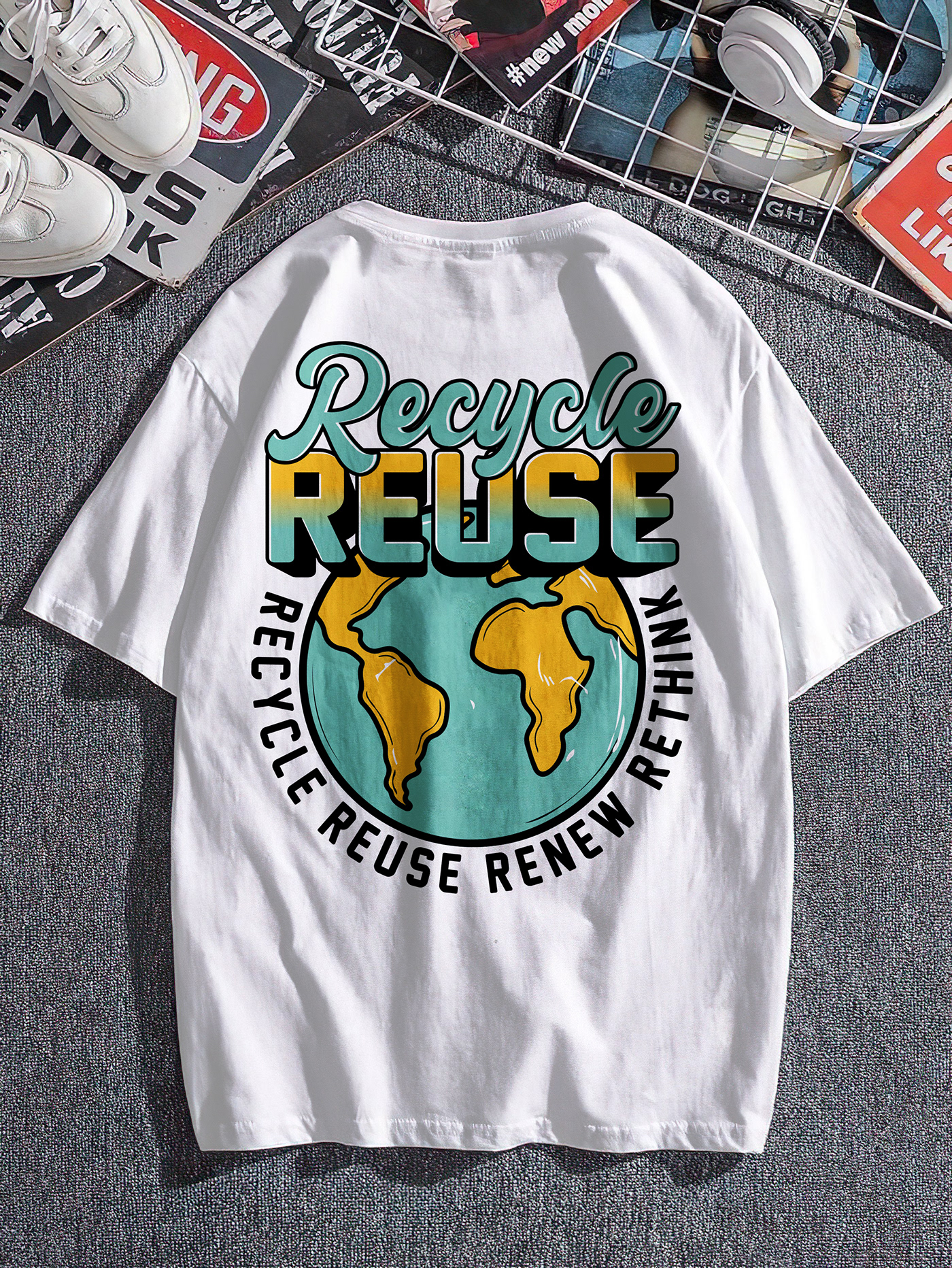T Shirt t shirt design earth day earth tones planet apparel streetwear earth earth day 2024 Earth day shirt