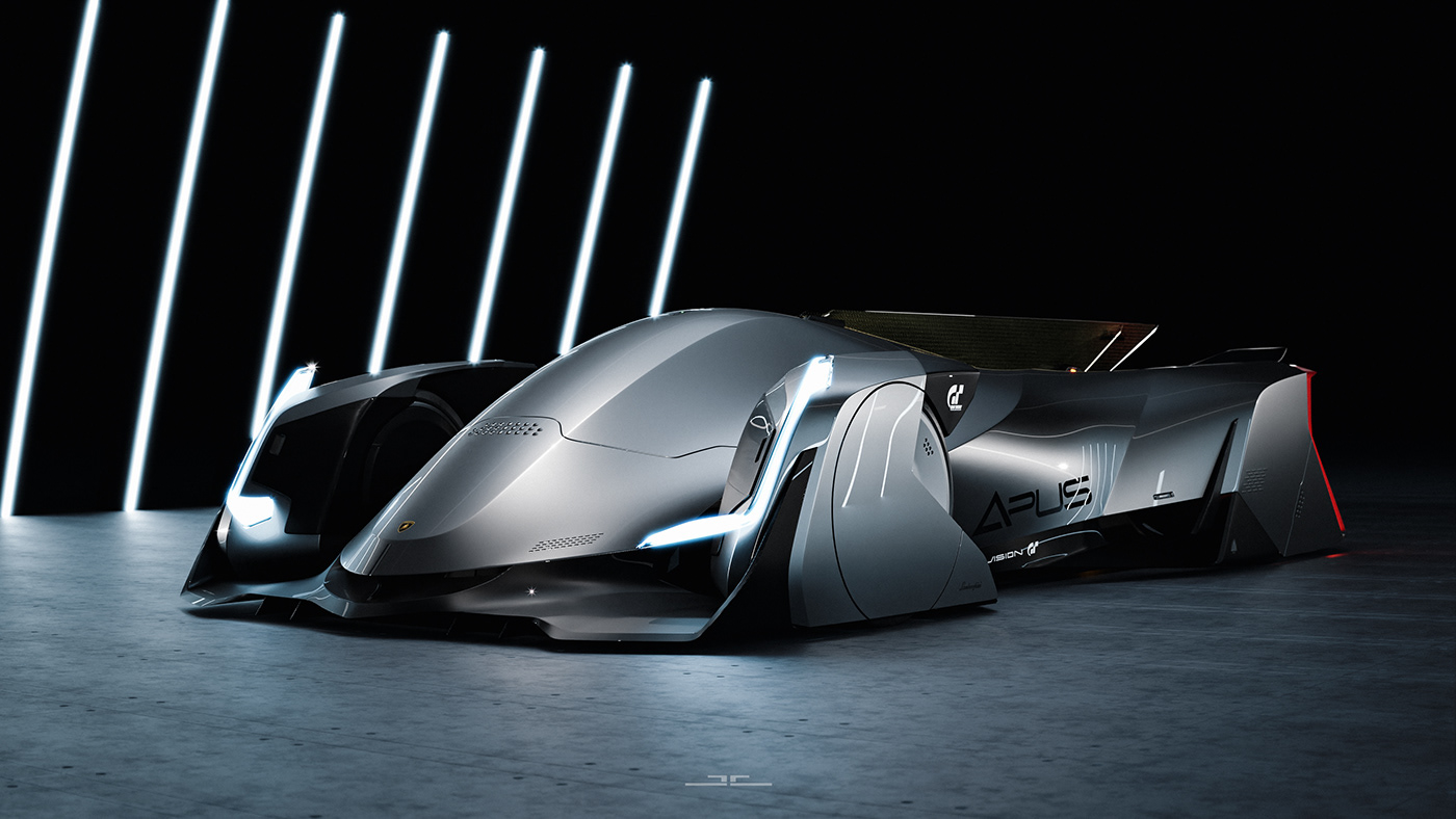 car design automotive   transportation concept lamborghini vision gt product design  car Vehicle racingcar