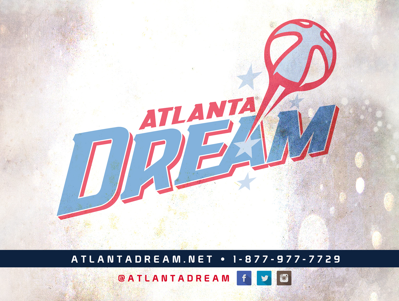 atlanta dream basketball NBA WNBA calendar print design  photoshop sports