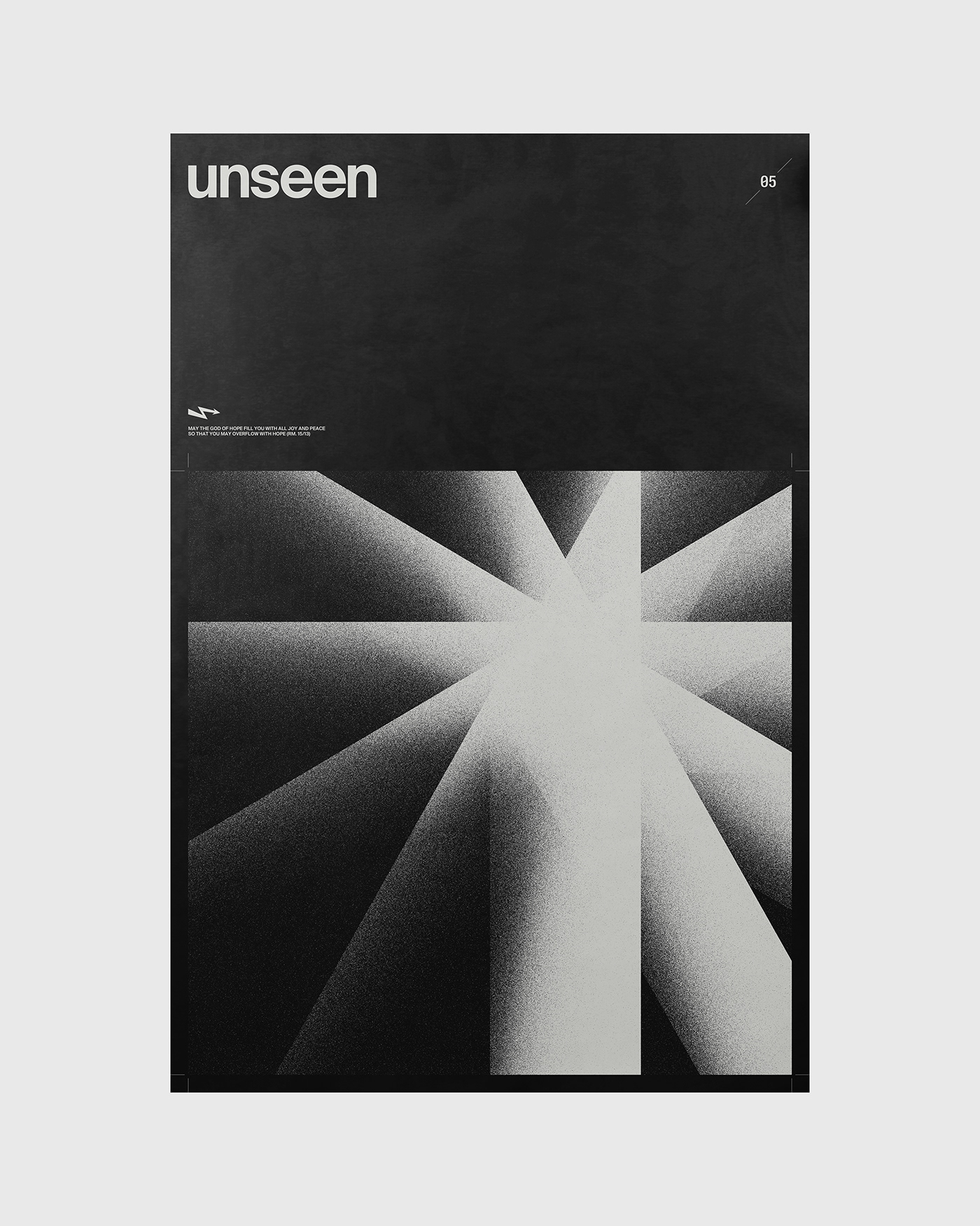 Unseen poster by Xtian Miller
