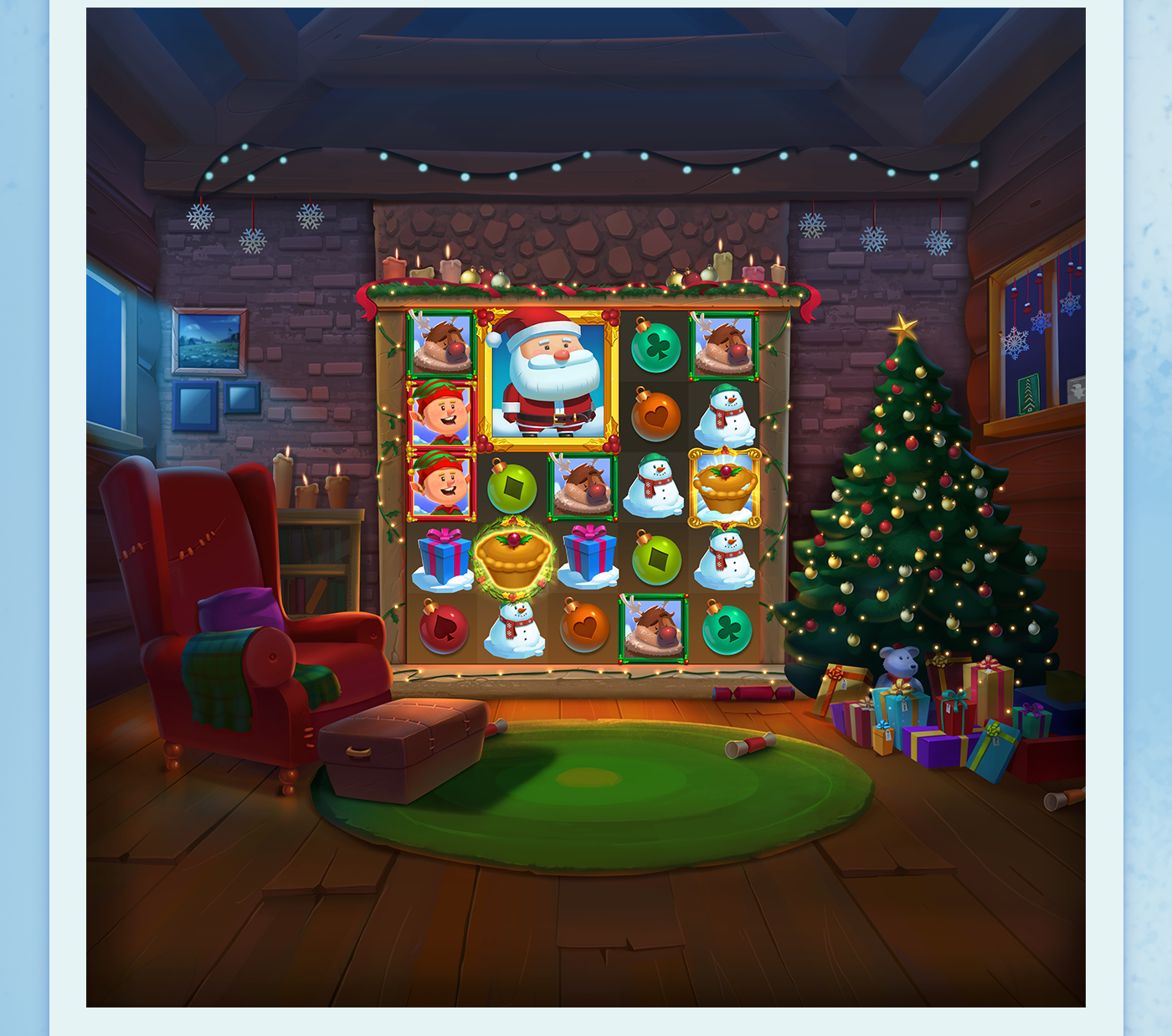 fatsanta fatrabbit slot mobilegame slotgame gambling santa Christmas christmasgame xmas