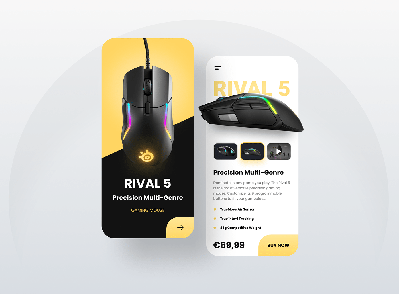 app esports Figma Gaming mouse photoshop UI/UX user interface ux Web Design 