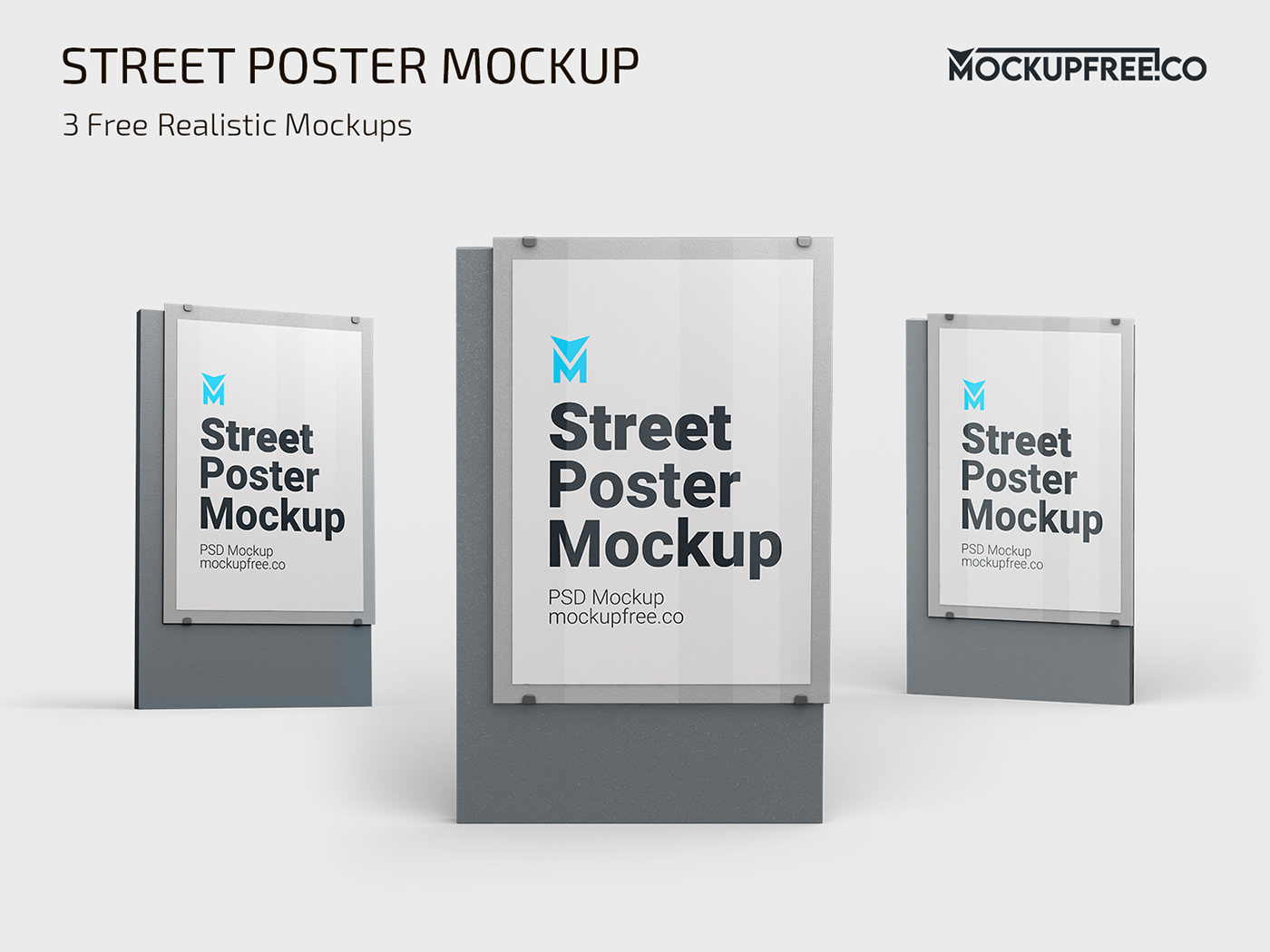 hanging Mockup mockups Outdoor photoshop poster posters psd Street template
