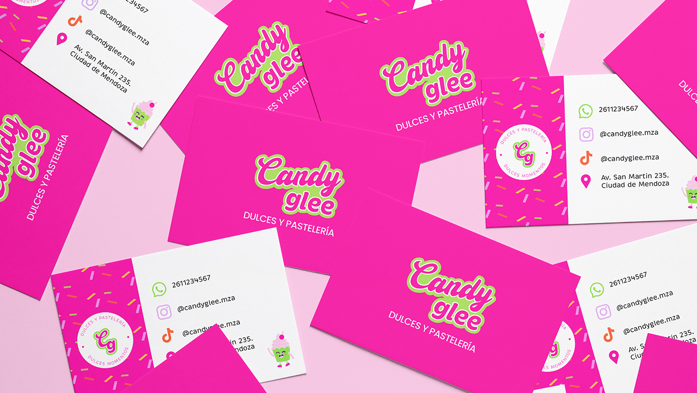 brand identity branding  visual identity Social media post Graphic Designer bakery cake Packaging Candy