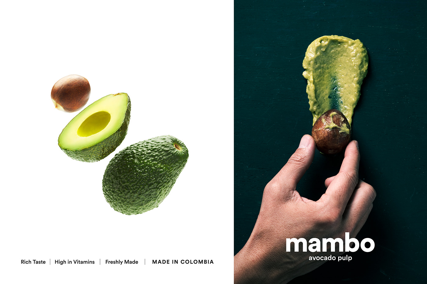 avocado branding  colombia guacamole healthy latin food naming