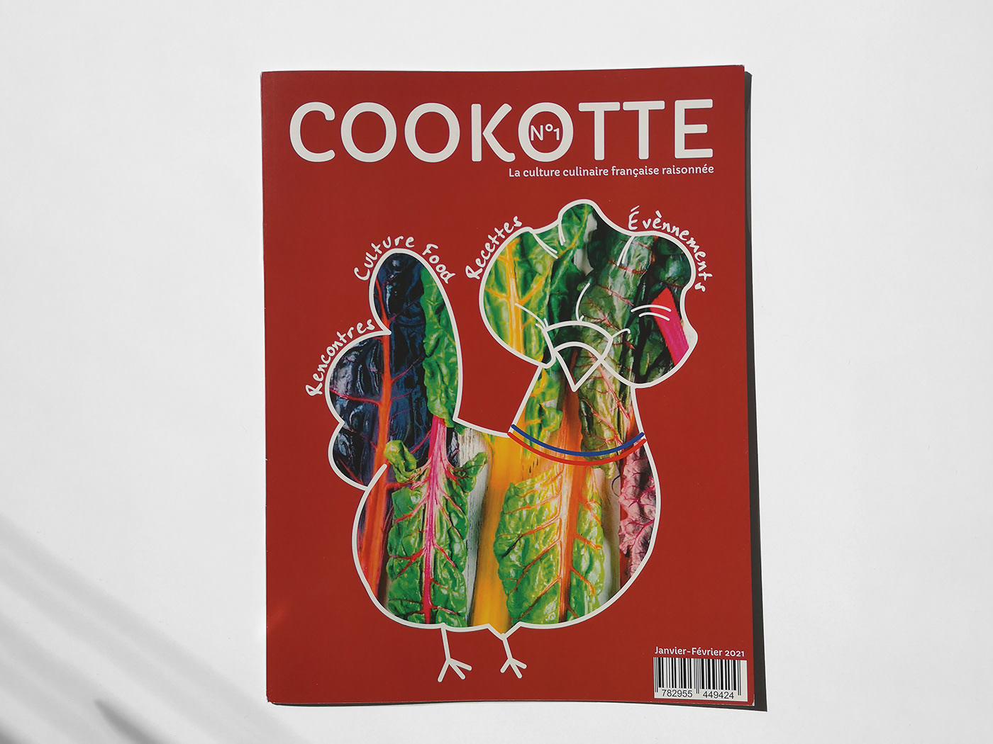 cooking editorial magazine print
