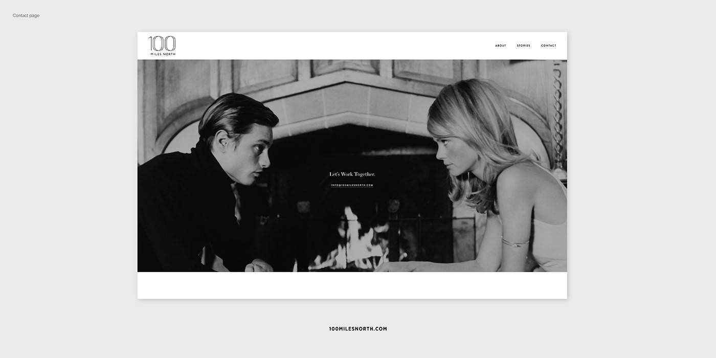 Consulting agency Website Fashion  luxury lifestyle branding 