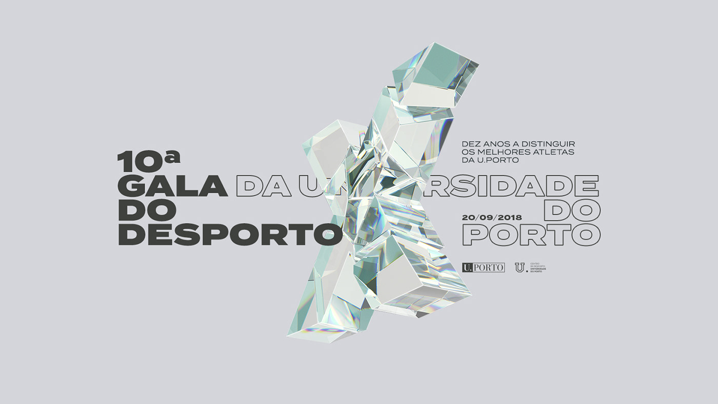 annual report sports event identity diamond  type print cover holographic iridescent motion graphics 