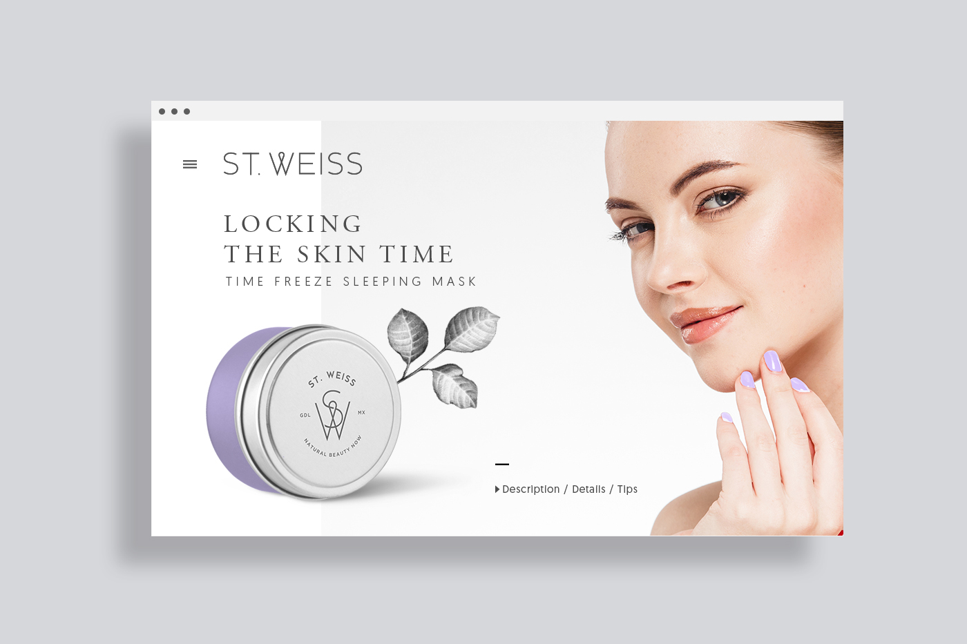 identity branding  monogram pattern beauty care wordmark Label Packaging luxury skincare