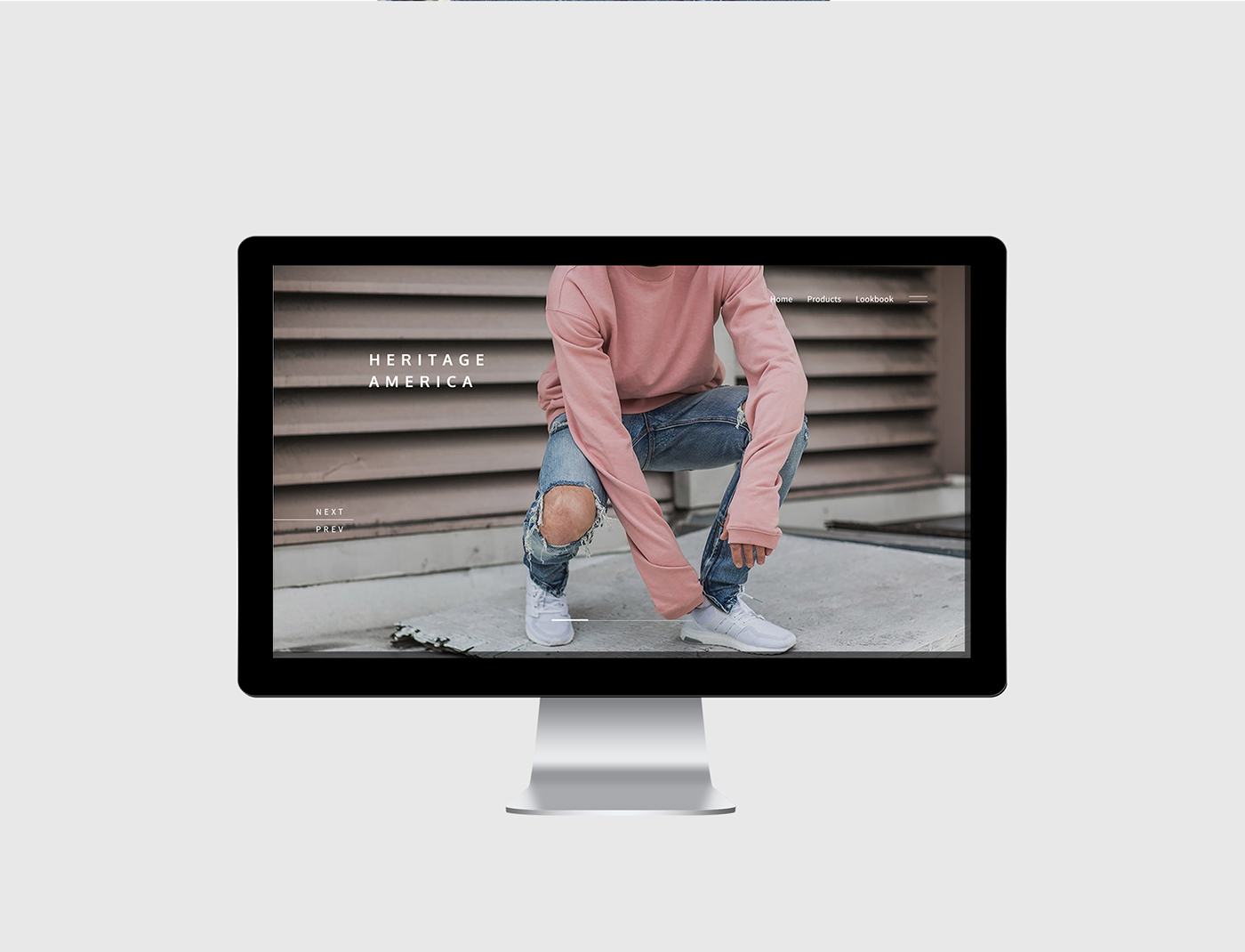 Web Lookbook concept store Clothing minimal clean inspiration Fashion  UI