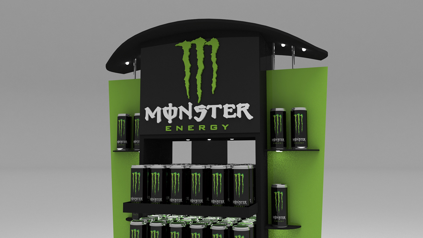 concept energydrink monster rackmodel