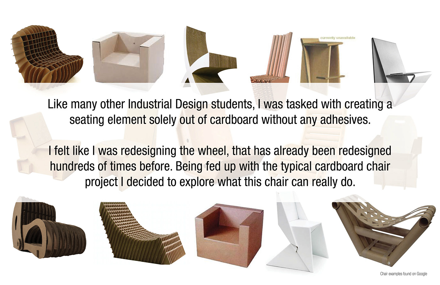 Cardboard Chair Project