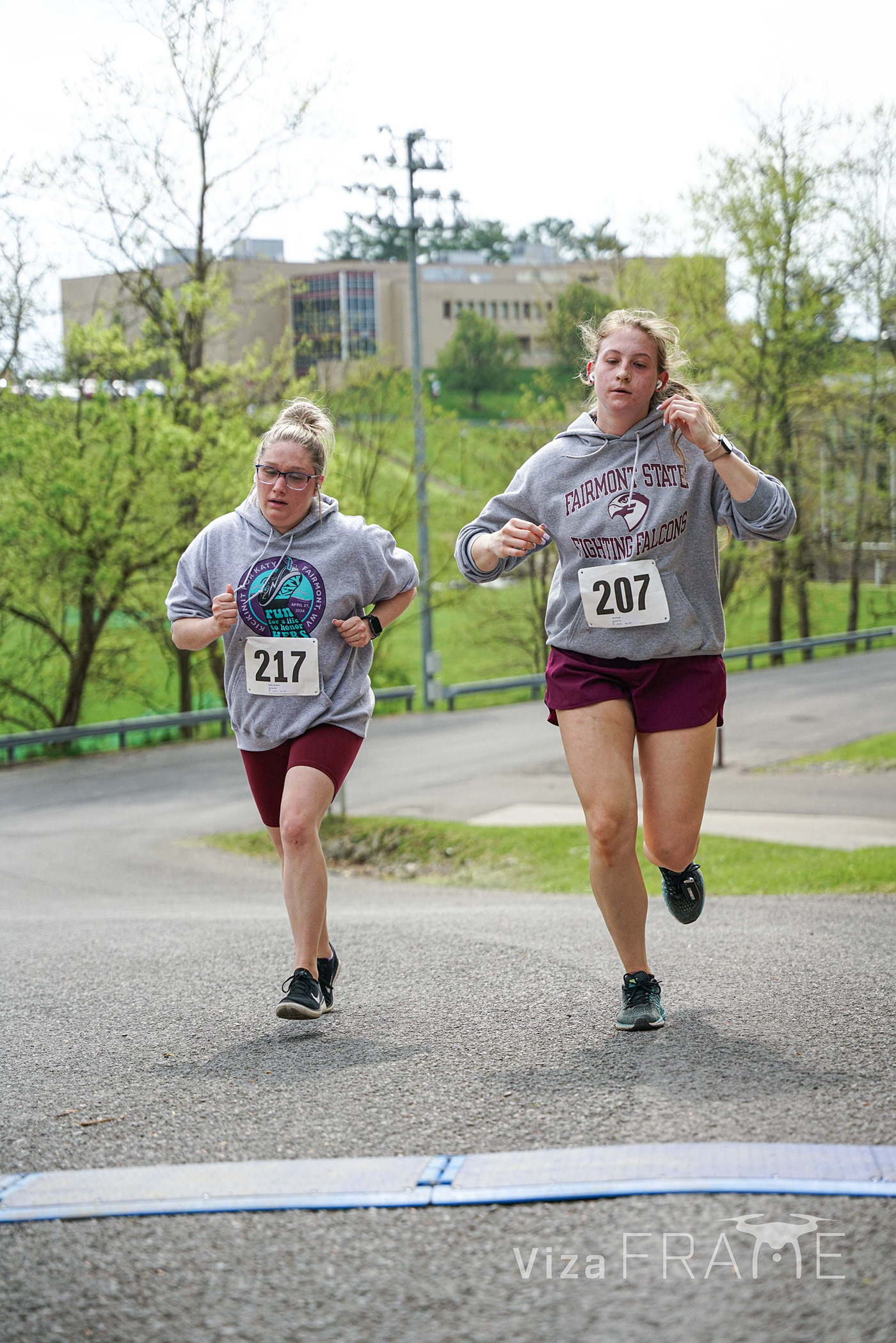 5k Racing running fairmont University community family friendly cuicide