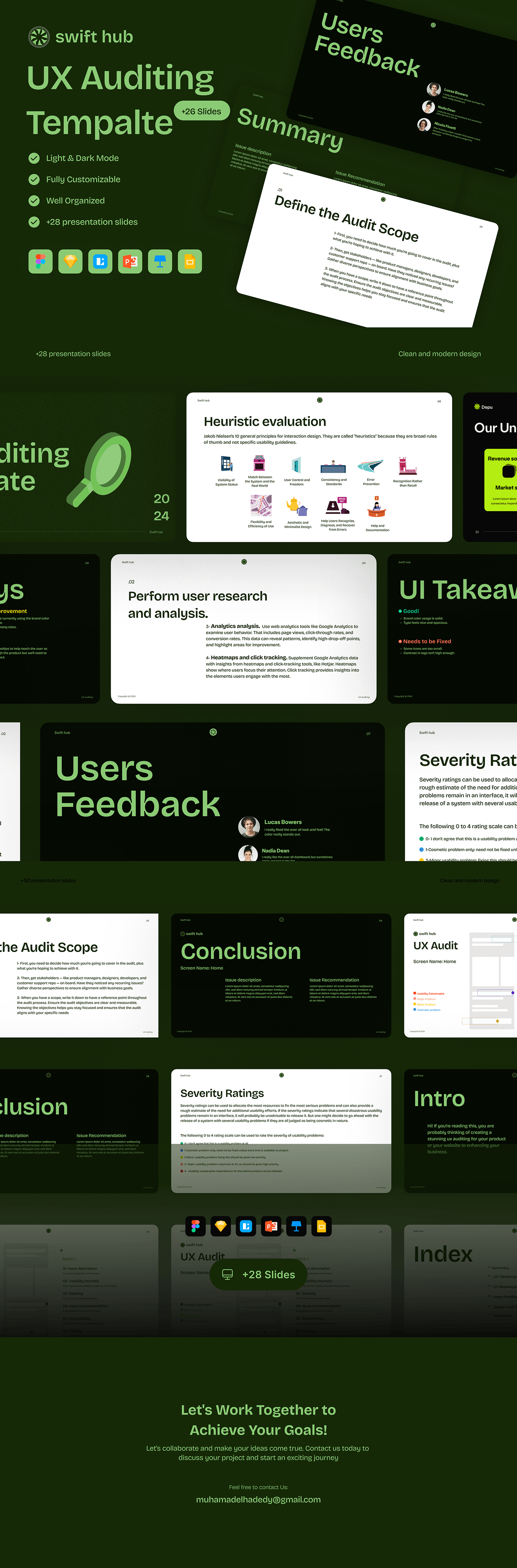 ux UI/UX user experience user interface UX design ui design Figma template presentation business