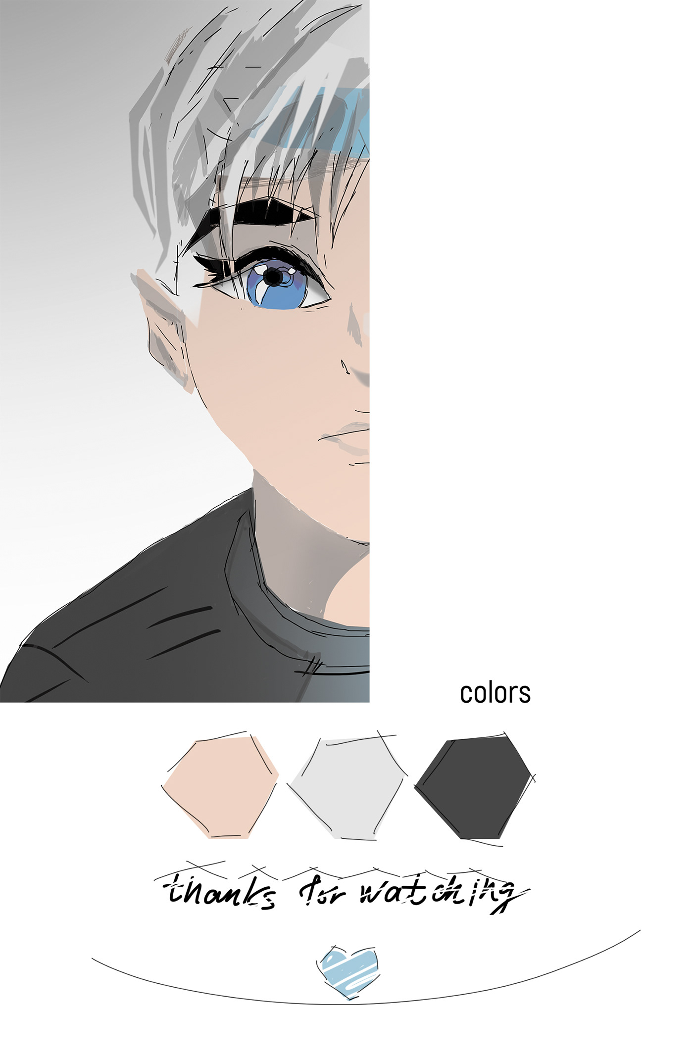 Character design  Character anime персонаж мальчик 2d Illustration boy manga anime` 2D иллюстрация