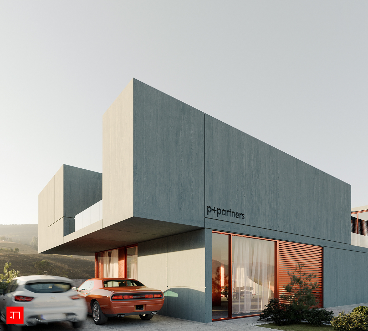 3D 3ds max architecture CGI corona exterior house interior design  Villa visualization