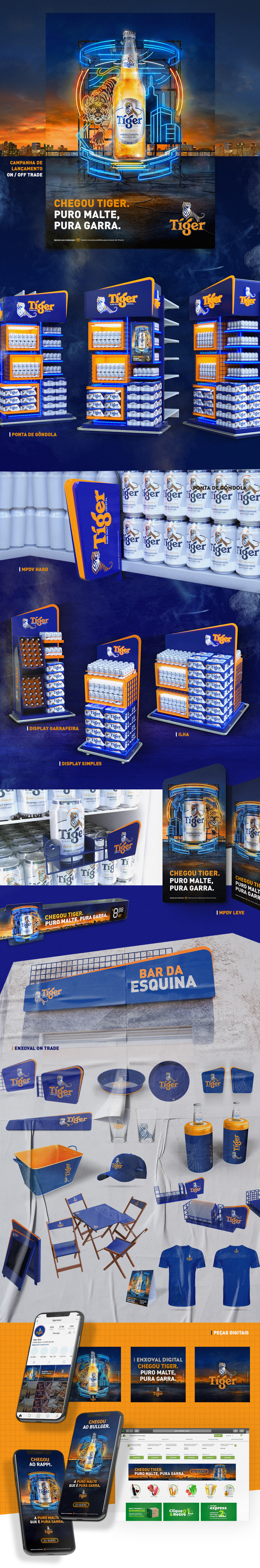 Advertising  bar beer brand identity campaign design Display marketing   MPDV Shopper