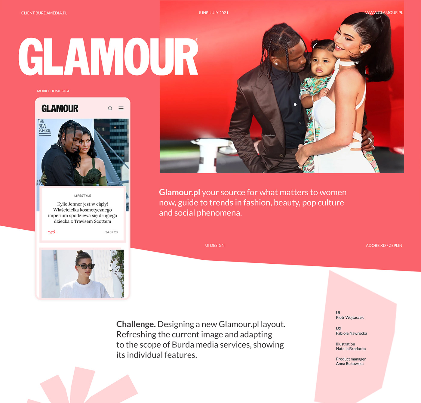 design Fashion  glamour Interface UI ui design UI/UX user interface Web Design  Website