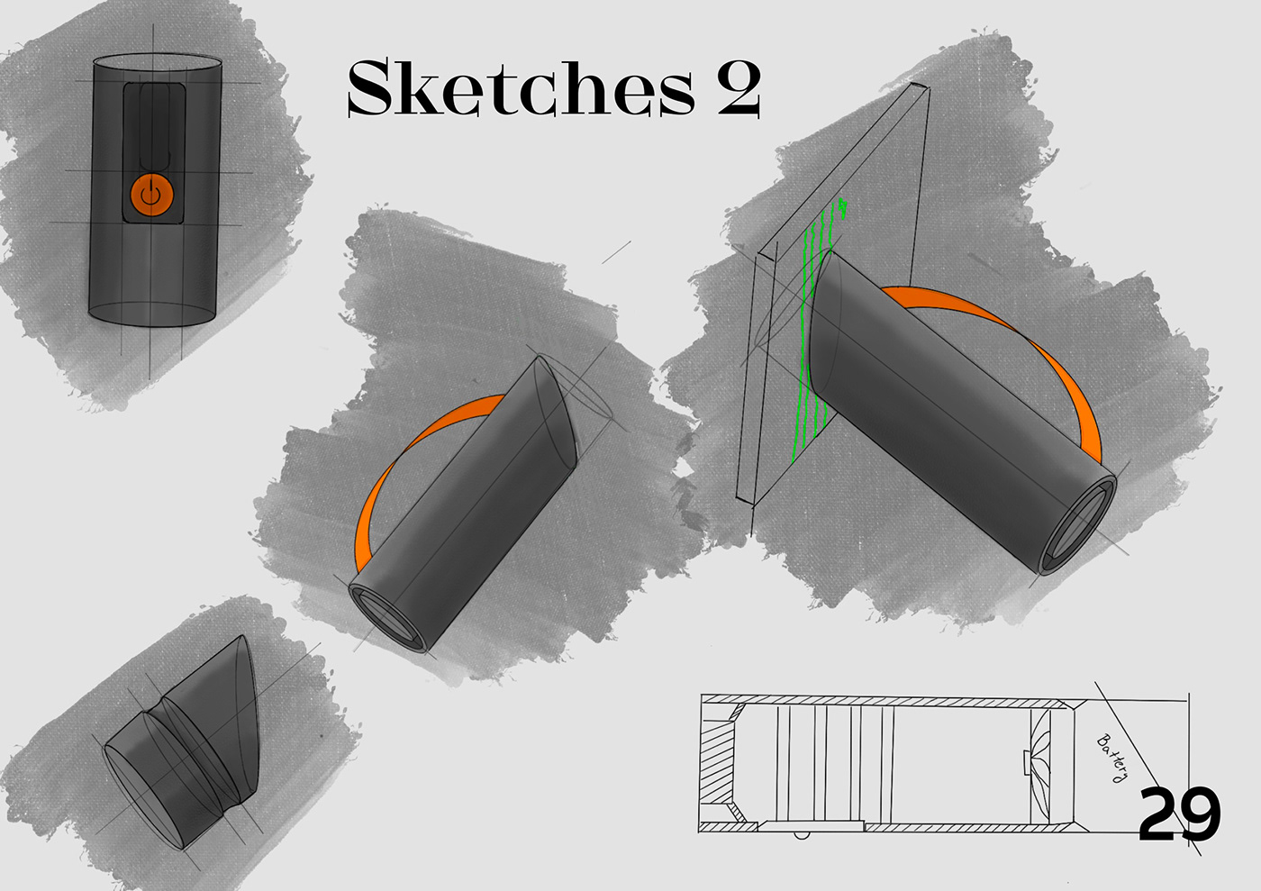 design industrial design  3D Render Ergonomics conceptual sketching sketch 3d modeling cad