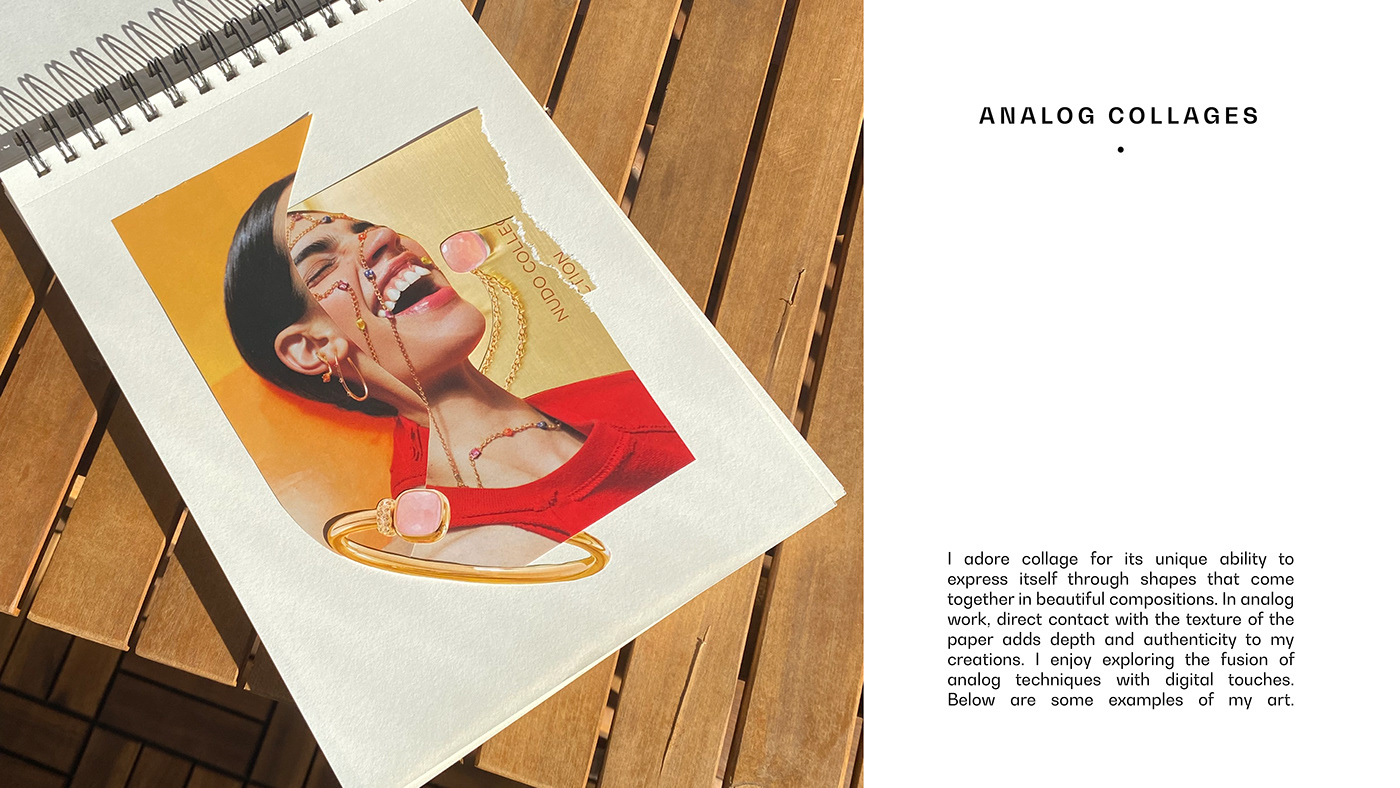 analog collage Collageart collages collageartist fashion illustration Illustrator designer