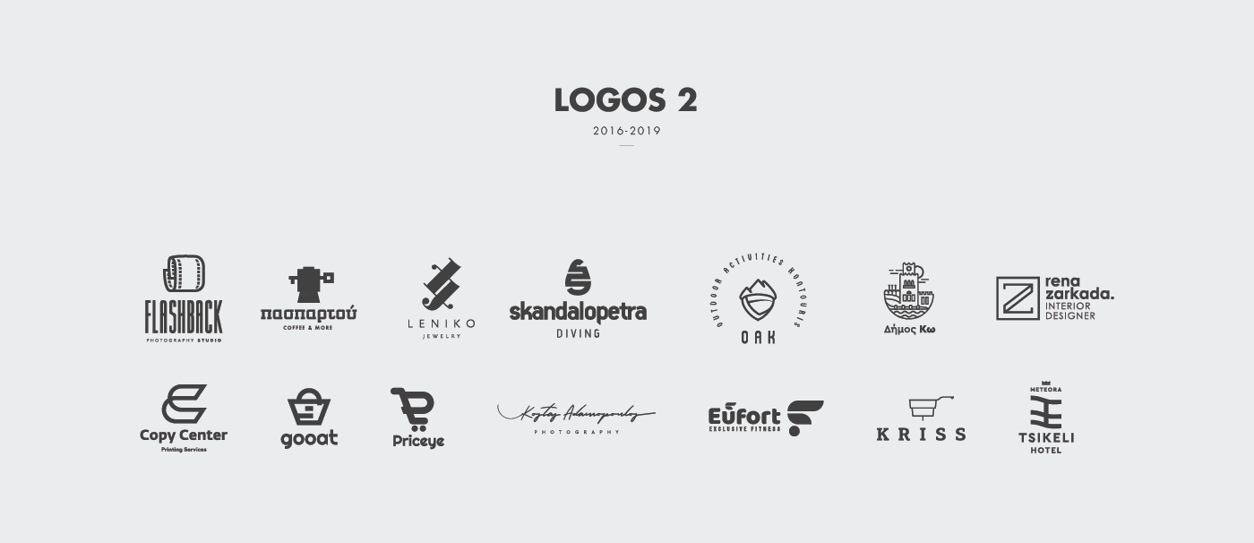logo Logotype brand Greece design Icon custom type logofolio
