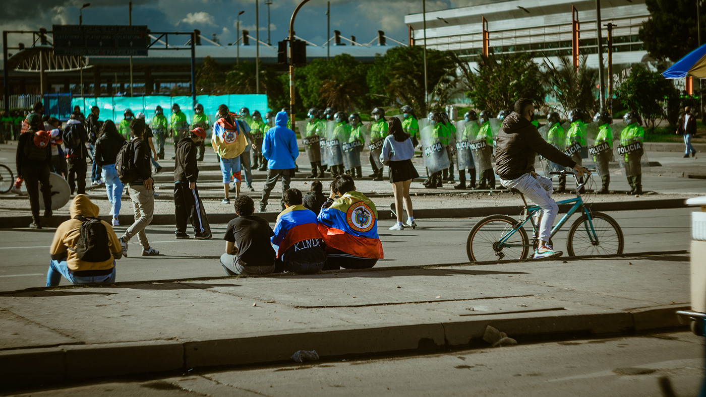 Fotografia reportage Photography  bogota colombia protesta Fotoperiodismo photographer