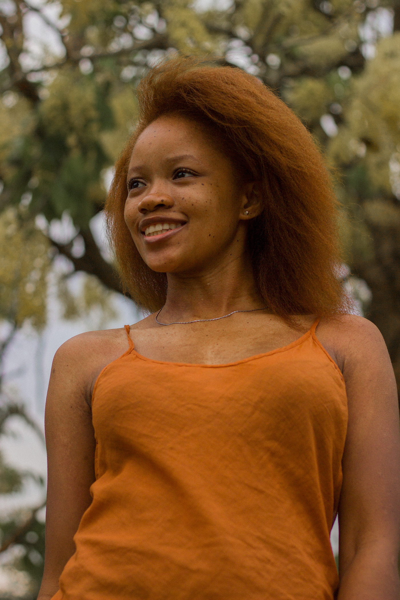 portraits ginger afro natural hair Canon 50mm f1.8 melanin black nigeria