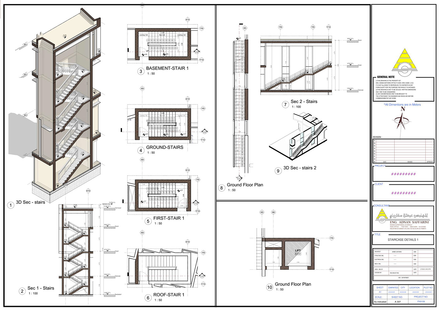BIM revit architecture visualization 3D modern modeling construction real estate 3ds max
